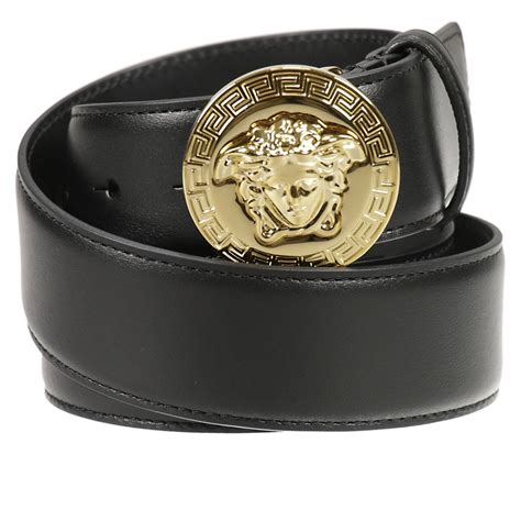 all black versace belt|black versace belt men.